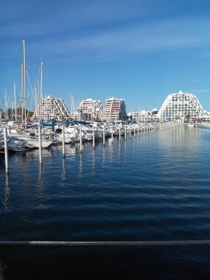 T2 Superbe Vue Port Et Mer La Grande-Motte Kültér fotó